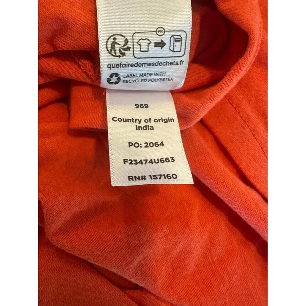 cotopaxi Orange Tee Shirt Mountain Young Wild Free Kids Girls XL Women's Small S
